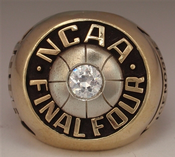 1986 Kansas Jayhawks NCAA "Big-8" Champions 10K Yellow Gold Ring