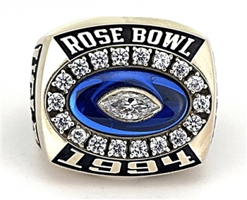 1994 UCLA Bruins Rose Bowl Champions NCAA Football 10K Gold Championship Ring!