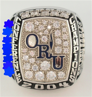 2004 Oral Roberts NCAA Baseball Conference Champions Player's Ring