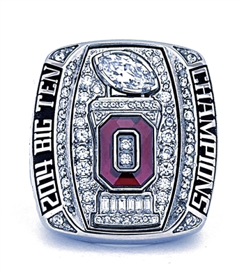 2014 Ohio State Buckeyes "Big Ten" Champions NCAA Football Ring!