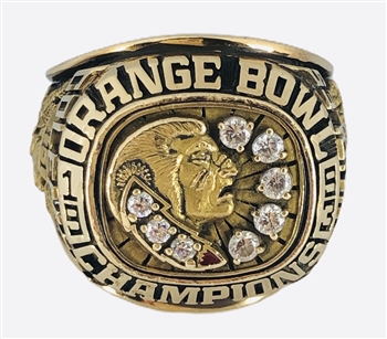 1993 Florida State Seminoles FSU 10K Gold "Orange Bowl" Champions NCAA Football Ring!