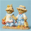 Cherished Teddies - Bears Dressed as Scarecrows - 4053446