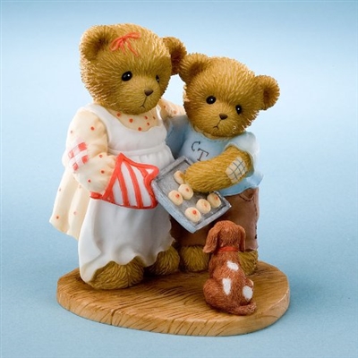 Cherished Teddies -  Bears with Cookies - 2011 MOF