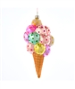 Kurt Adler - Glass Ice Cream Cone Ornament