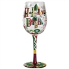 Holiday Bash Wine Glass