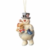 Jim Shore - Frosty Holding Karen Ornament