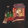 Roman - Led Swirl Train Engine Santa and Deer w/cord