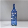 Lighted Blue Wine Bottle - LED Torre & Tagus