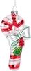 RAZ - Glass Candy Cane Ornament