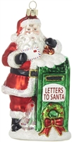Raz - Letters to Santa Ornament