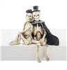 GANZ - Skeleton Couple  Shelf Sitters - Set of 2