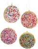 Kurt Adler - Sugar Cookie Ornaments - Set of 4