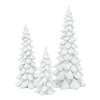 White Holiday Trees