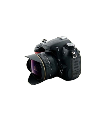 SLR Camera with Wide Lense