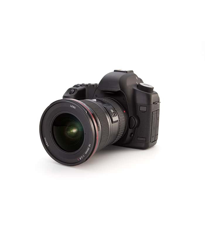 EOS Camera with 65mm Long Lense