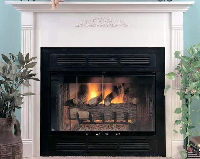 Comfort Flame Wood Fireplace Builder