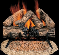 Comfort Flame Vented Gas Log Set Mendocino Oak