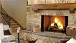 Majestic Outdoor Wood Fireplace Builtmore