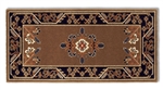 Minuteman Jardin Rectangular Rug, Cocoa