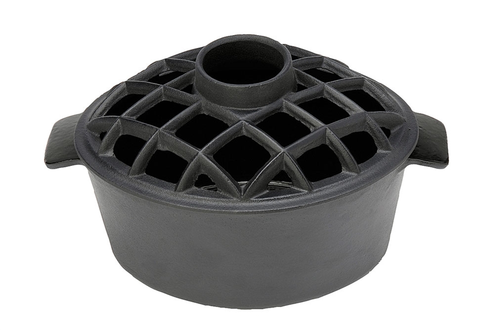 Minuteman 2.2 qt Enamel Steamer, Lattice Top