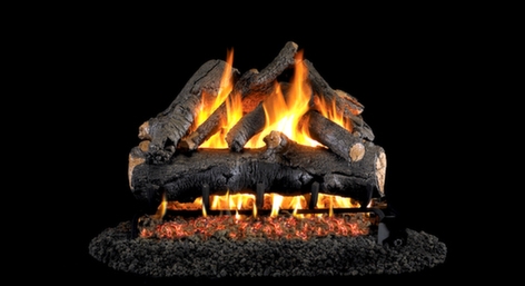 Peterson Real Fyre Vented Gas Log Set American Oak