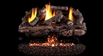 Peterson Real Fyre Vent Free Gas Log Set Charred Aged Split Oak