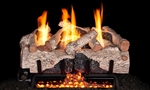 Peterson Real Fyre Vent Free Gas Log Set Charred Alpine Birch