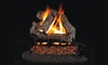 Peterson Real Fyre Vented Gas Log Set Rustic Oak