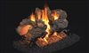 Peterson Real Fyre Vented See-Through Gas Log Set Charred Oak