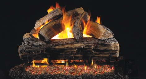 Peterson Real Fyre Vented Gas Log Set Split Oak