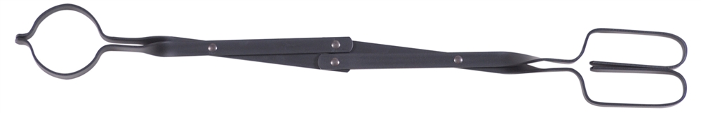 Uniflame Black Finish Scissor Tongs