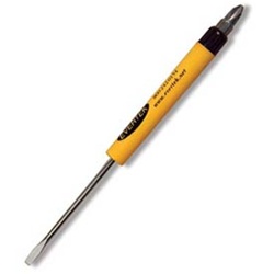 Standard Blade Pocket Screwdriver with Hex Top