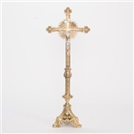 CCG-135AC   BRASS ALTAR CROSS