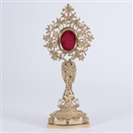 LARGE ANGEL RELIQUARY WITH VENERATION HANDLE