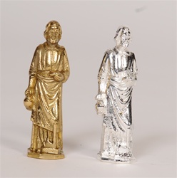 CCG-163   SILVER  ST. JOSEPH STATUE