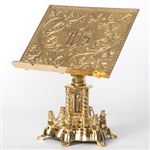 CCG-156SMB BRASS TABOR - MISSAL STAND