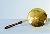Gold Paten with Wood Handle