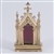 Fine Gothic Brass Reliquary - 4 3/4" ht.