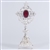 Ornate French Silver  Reliquary   - 18 ht.