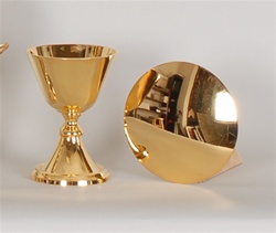 SMALL GOLD PLATED TRAVEL CHALICE