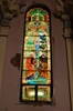 Tiffany Studios style 100 yr. old Stained Glass Window #2