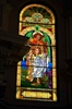 Guardian Angel w/ Christ Child Stained Glass Window