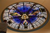 Tiffany " The Annunciation" 10" ceiling dome.