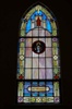 SG-460, Sacred Heart of Jesus - Traditional Antique Church Stained Glass Window