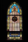 SG-465, St. John the Baptist - Traditional Antique Church Stained Glass Window