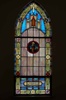 SG-466, St. John the Evangelist - Traditional Antique Church Stained Glass Window