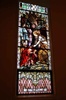 SG-475  "St. Ida"  Antique German Stained Glass Window