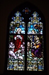 SG-497  Mayer of Munich Stained Glass Window #18 of 20 , The Good Shepherd