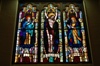 SG-498  The Crucifiction stained glass window