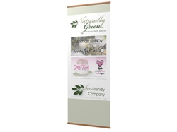 Green Flex Banner Stand